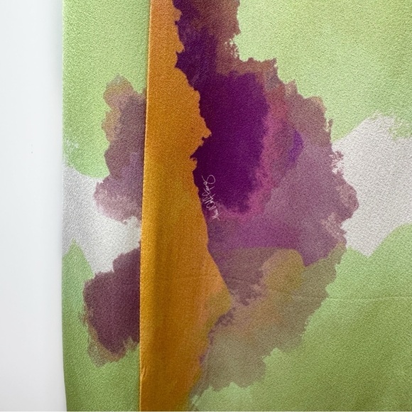 NEW The Wolf Gang Pacifica One Shoulder Maxi Dress in Arte Print Size S - Picture 17 of 17